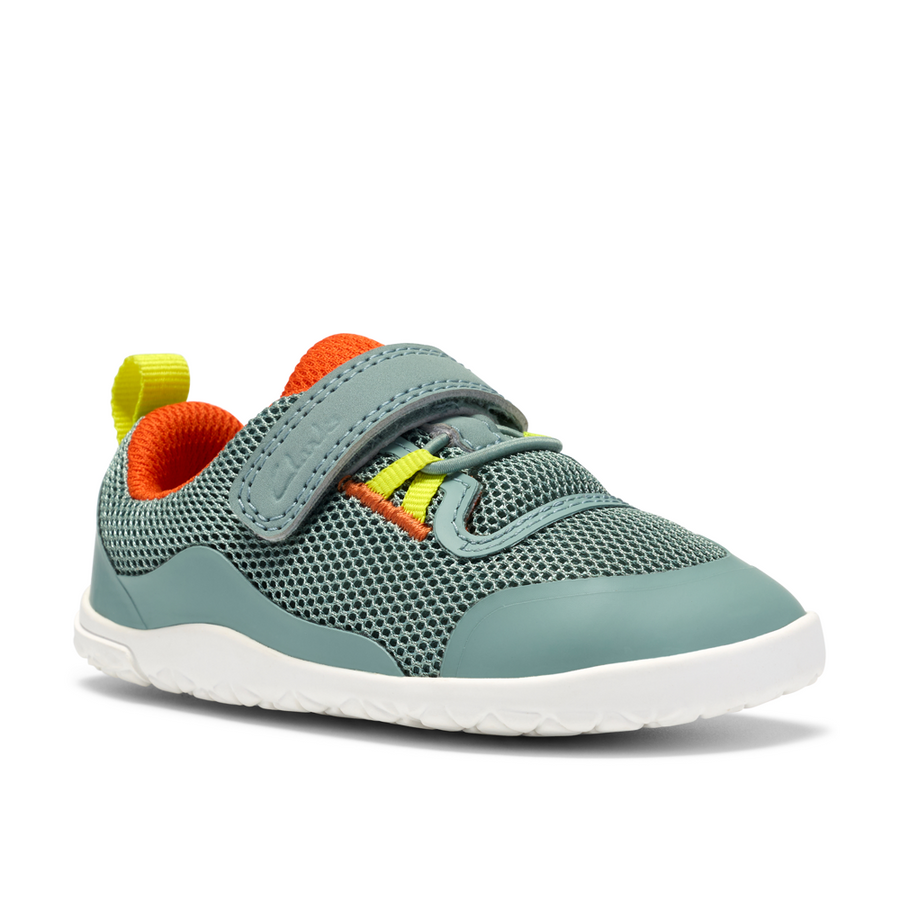 Clarks - HarbourHero T - Green Combi - Canvas Shoes
