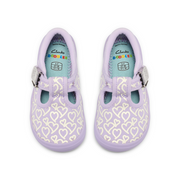 Clarks - Briley Way T. - Lilac Combi - Canvas Shoes
