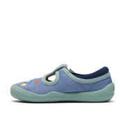 Clarks - Briley Way T - Blue Combi - Canvas Shoes