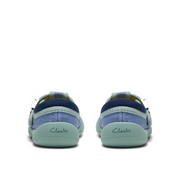 Clarks - Briley Way T - Blue Combi - Canvas Shoes