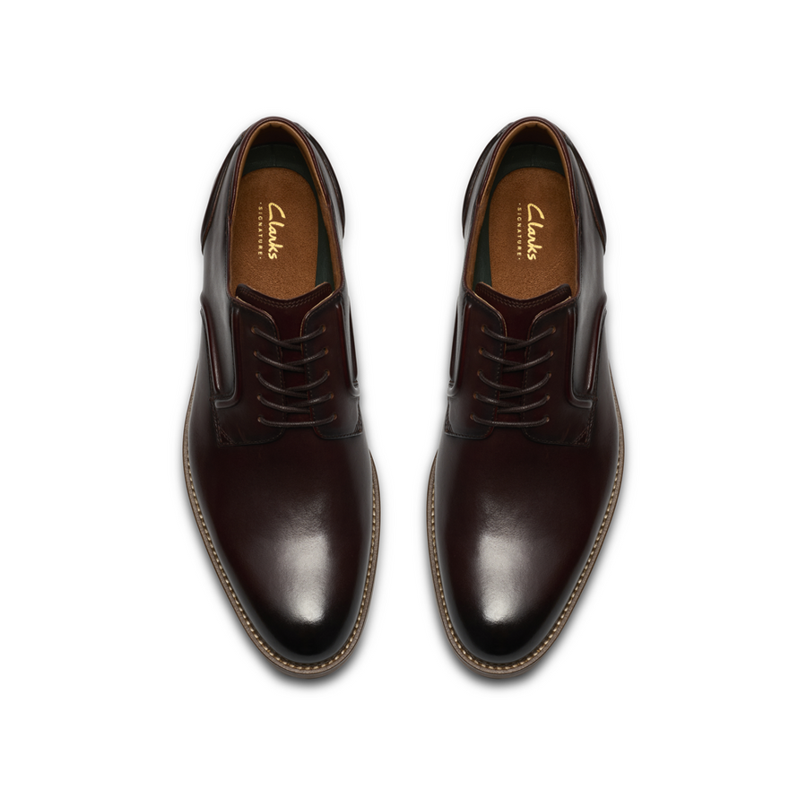 Clarks - CraftRemi Lace - Brown Leather - Shoes