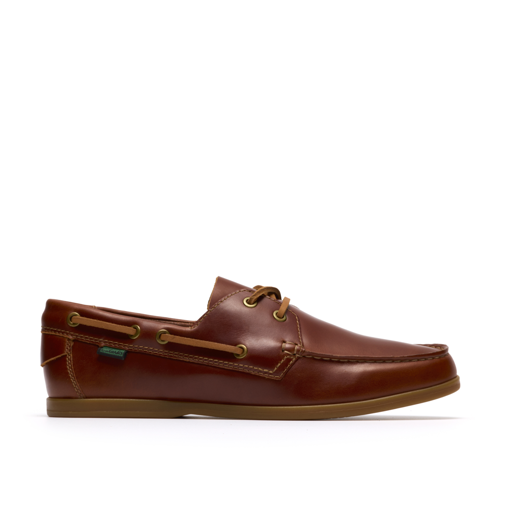 Clarks - Charmouth Lace - Tan Leather - Shoes