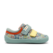 Clarks - Briley Fly T - Green Combi - Canvas Shoes
