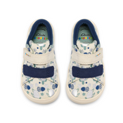 Clarks - Briley Fly T - Blue Combi - Canvas Shoes