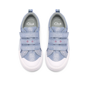 Clarks - Foxing Trim K. - Denim Canvas - Canvas Shoes