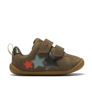 Clarks - Roamer City T - Khaki Leather - Shoes