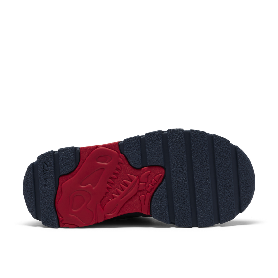Clarks - Steggy2Track K - Navy/Red - Shoes