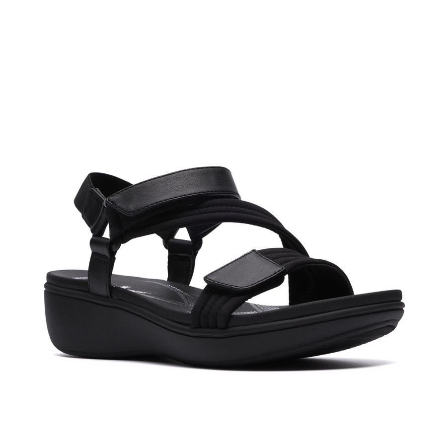 Clarks - BrinkleyRaeSun - Black - Sandals