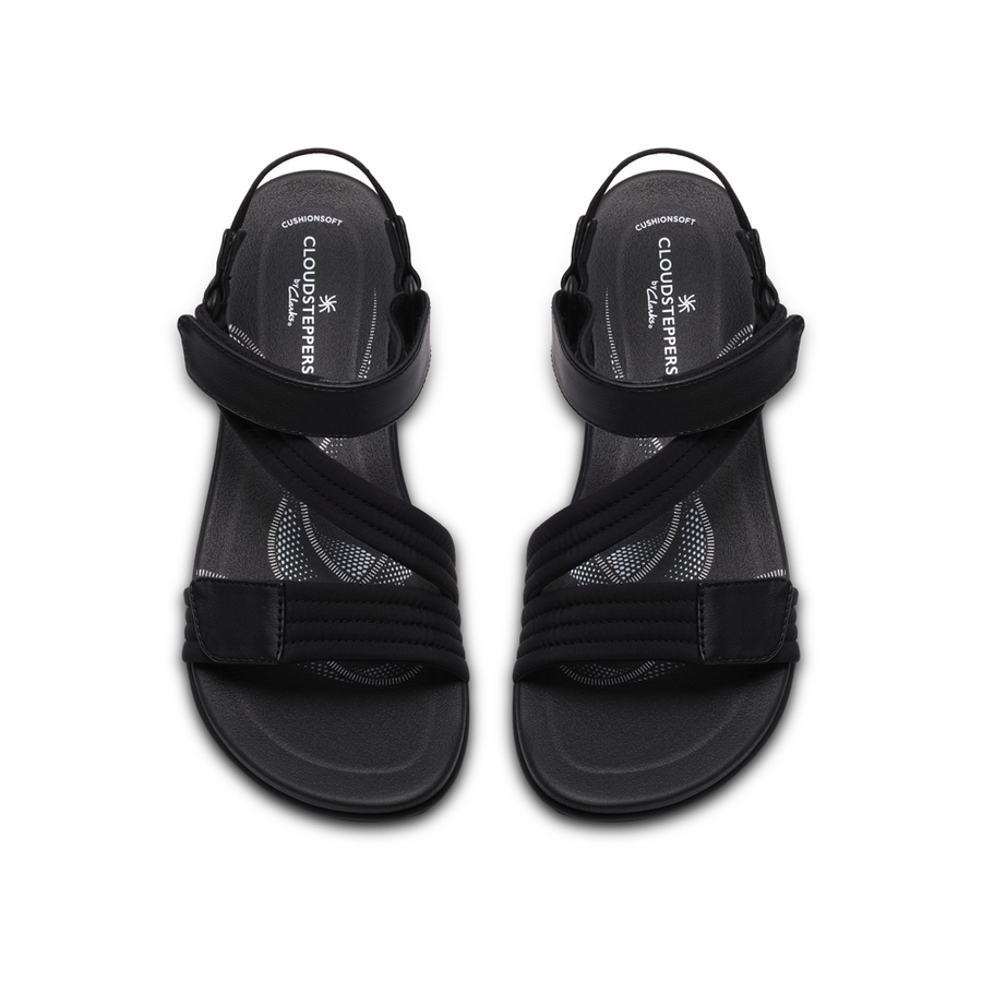 Clarks - BrinkleyRaeSun - Black - Sandals