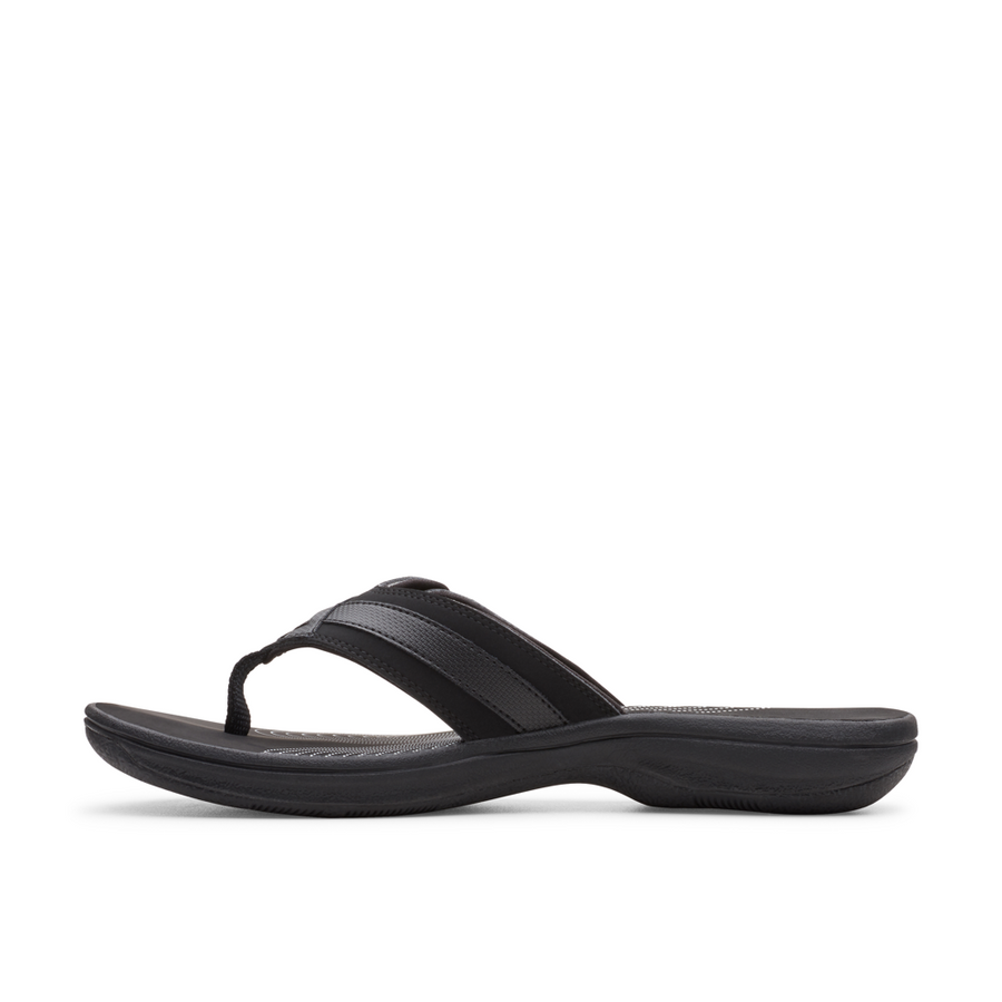 Clarks - Brinkley Sea - Black/Black - Sandals