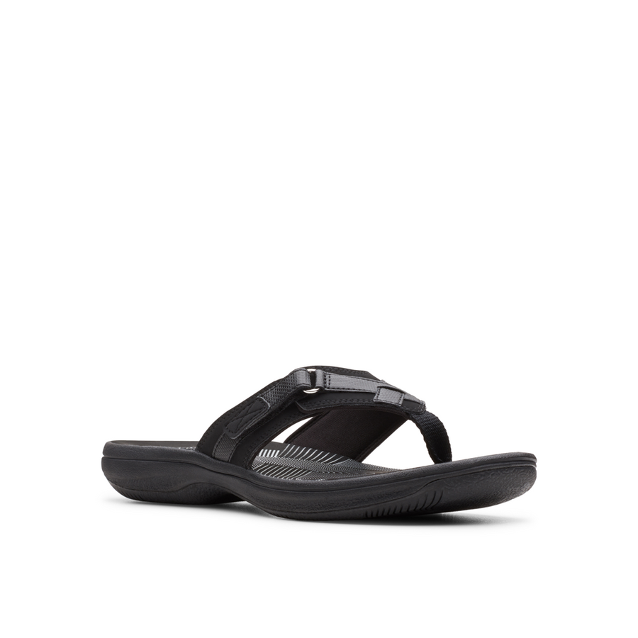 Clarks - Brinkley Sea - Black/Black - Sandals