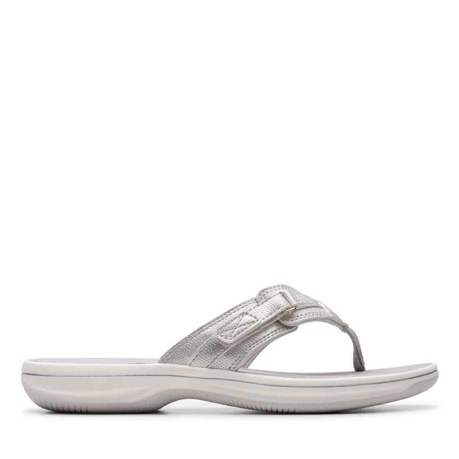 Clarks - Brinkley Sea - Silver Metallic - Sandals
