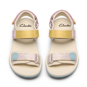 Clarks - Wharf Tide K. - White Combi - Sandals