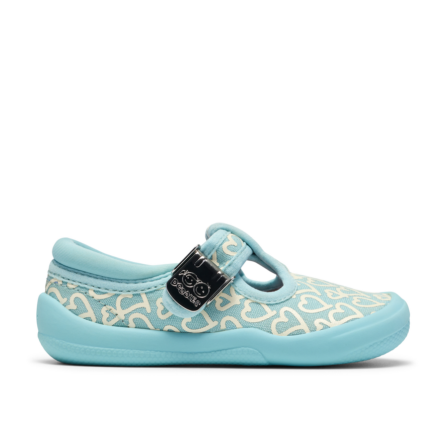 Clarks - Briley Way T. - Teal Combi - Canvas Shoes