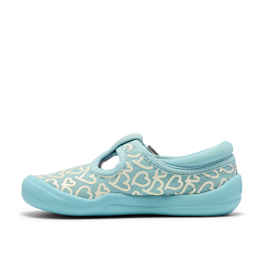 Clarks - Briley Way T. - Teal Combi - Canvas Shoes