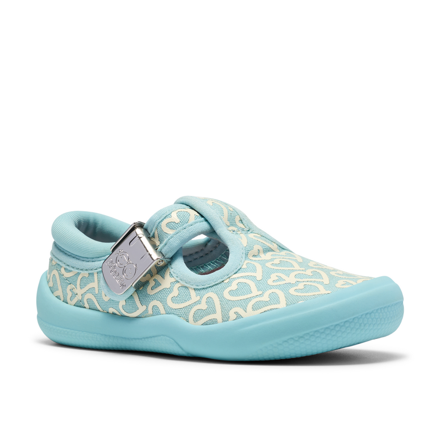 Clarks - Briley Way T. - Teal Combi - Canvas Shoes