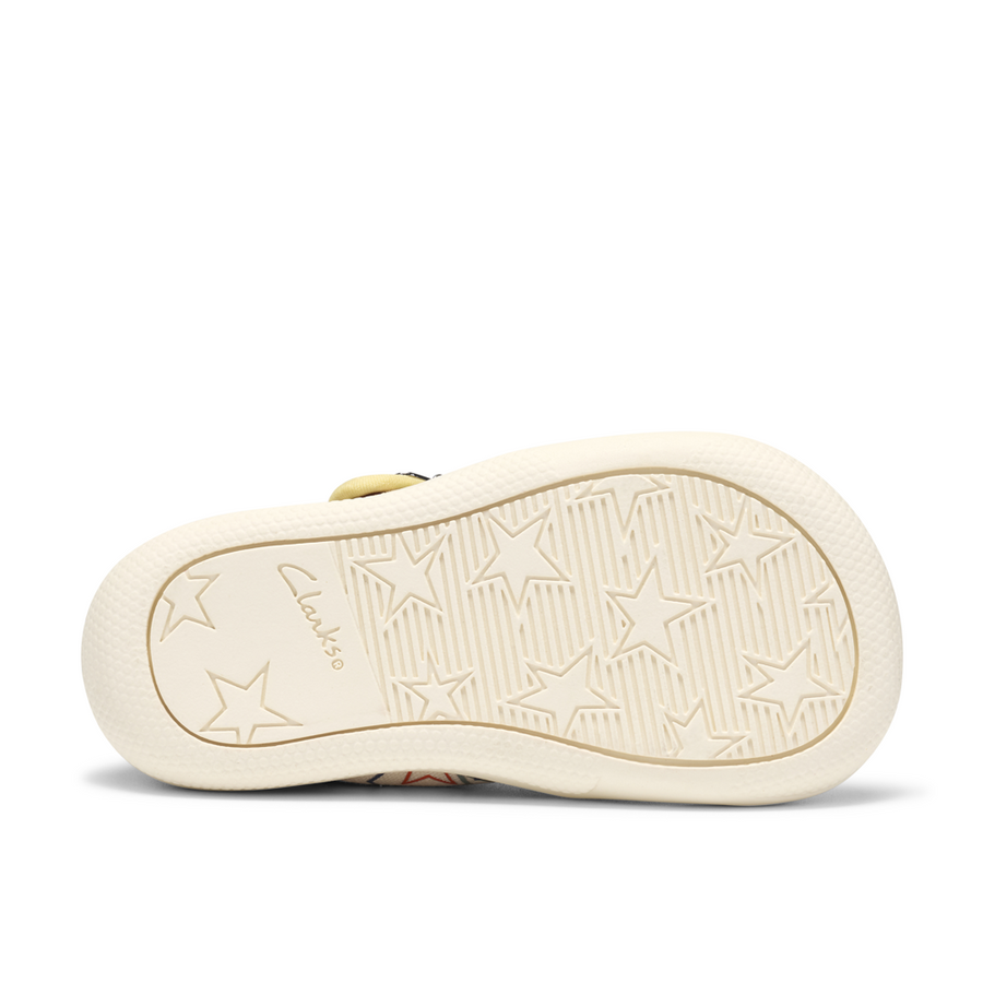 Clarks - Briley Way T - Cotton Combi - Canvas Shoes