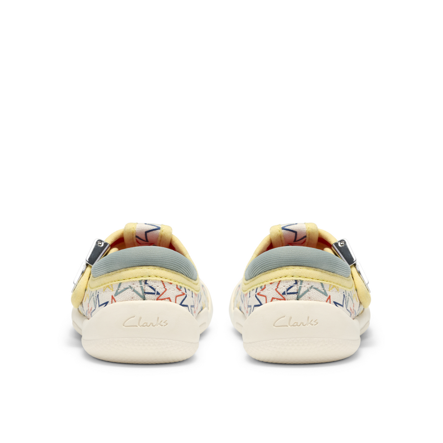 Clarks - Briley Way T - Cotton Combi - Canvas Shoes