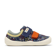 Clarks - Briley Fly T - Navy Combi - Canvas Shoes