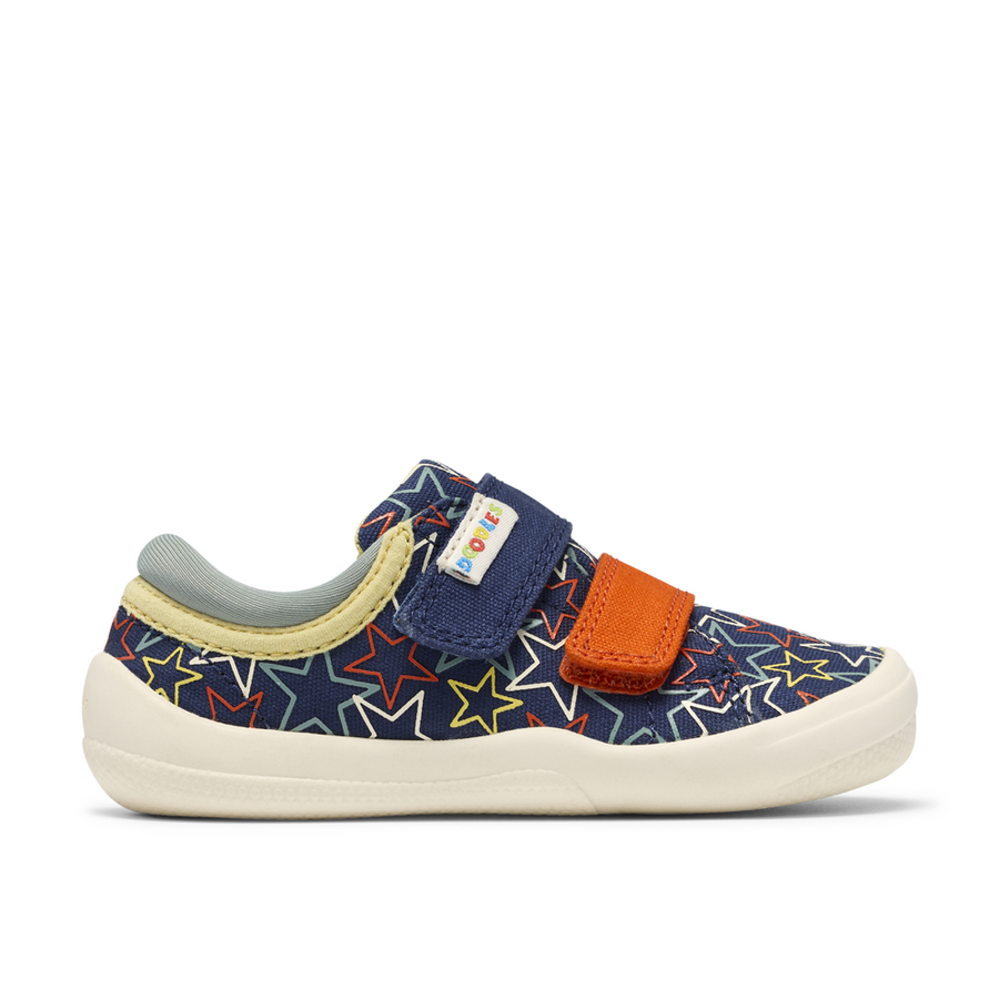 Clarks - Briley Fly T - Navy Combi - Canvas Shoes