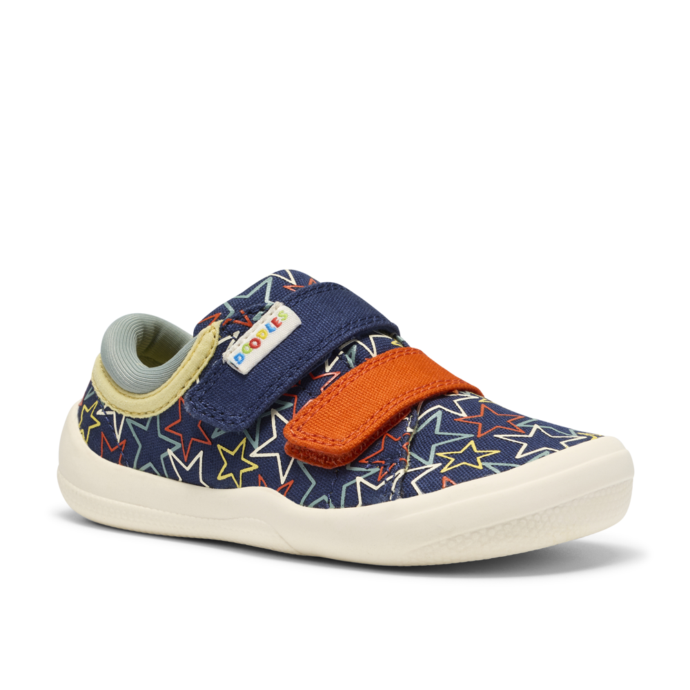 Clarks - Briley Fly T - Navy Combi - Canvas Shoes