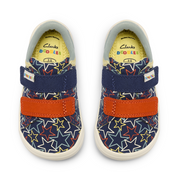 Clarks - Briley Fly T - Navy Combi - Canvas Shoes