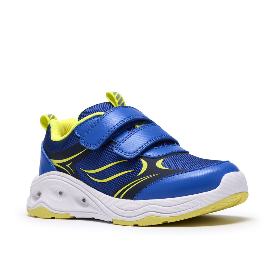 Clarks - Gleam Glow K - Blue - Trainers