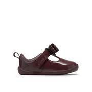 Clarks - Roamer Trim T. - Burgundy Patent - Shoes