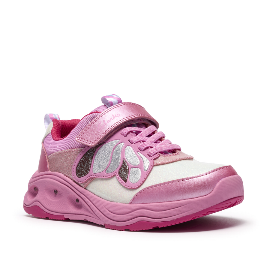 Clarks - Gleam Fly K. - Pink - Trainers