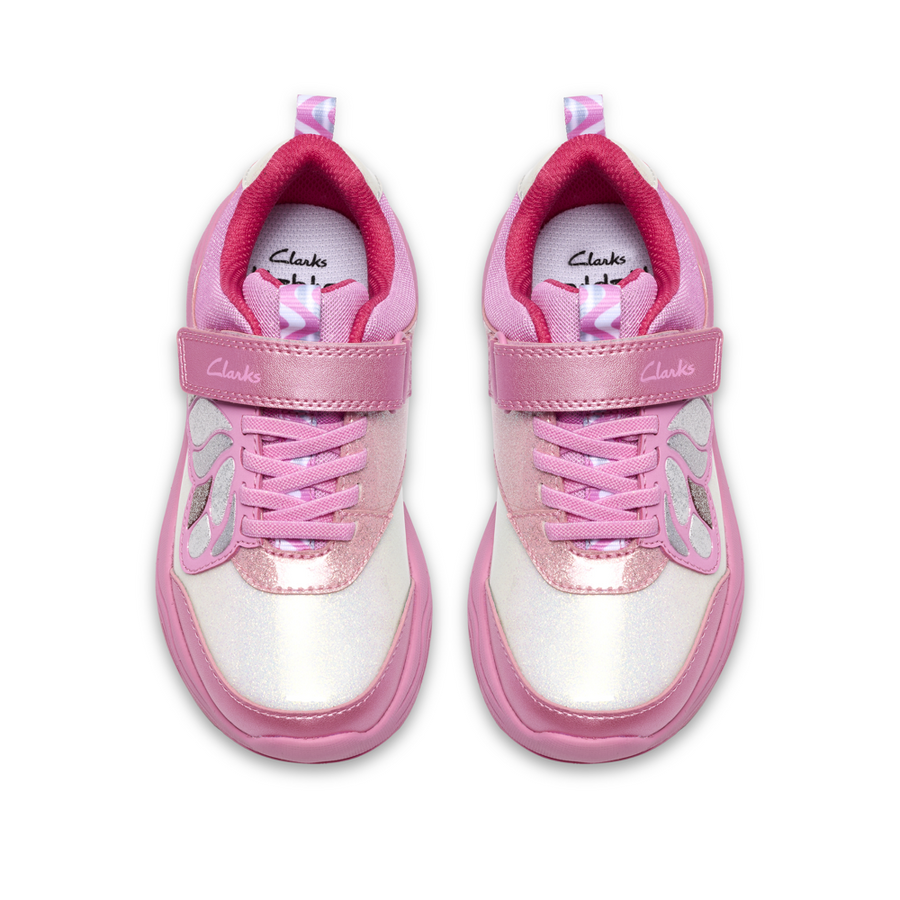 Clarks - Gleam Fly K. - Pink - Trainers