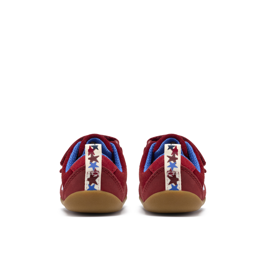 Clarks - Roamer City T - Dark Red Leather - Shoes