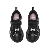 Clarks - FeatherSkip K. - Black Patent - School Shoes
