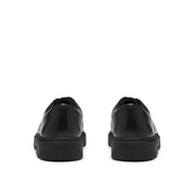 Clarks - Lorcam Walk Y - Black Leather - School Shoes