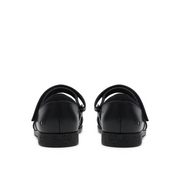 Clarks - Lock Gem K. - Black Leather - School Shoes