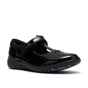 Clarks - Relda Magic K. - Black Patent - School Shoes