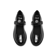 Clarks - Scala Bar O. - Black Patent - School Shoes