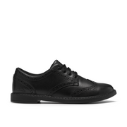 Clarks - Scala Style O. - Black Leather - School Shoes