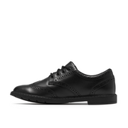 Clarks - Scala Style O. - Black Leather - School Shoes
