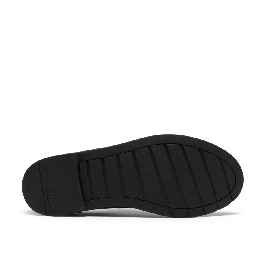 Clarks - Scala Style O. - Black Leather - School Shoes