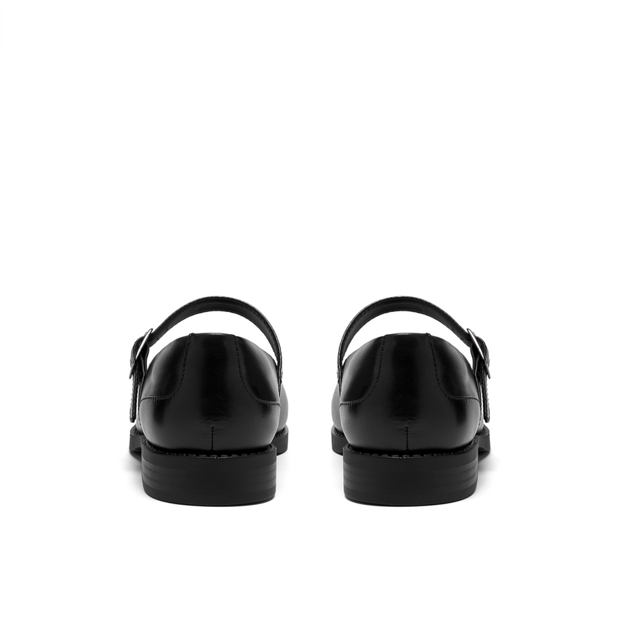 Clarks - Tapa Skip Y. - Black Leather - School Shoes