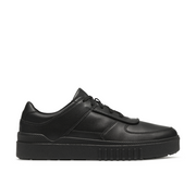 Clarks - SomersetFlex Y - Black Leather - School Shoes