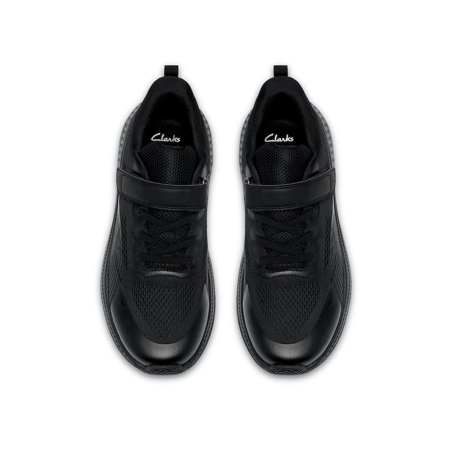 Clarks - Lumen Hero Y  - Black/Black