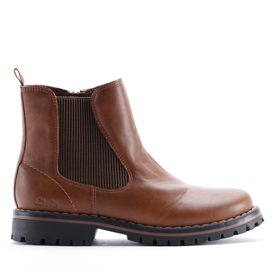 Clarks - CliffChelseaK - Tan - Boots