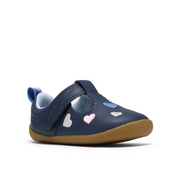 Clarks - RoamerHeart T. - Navy Leather - Shoes