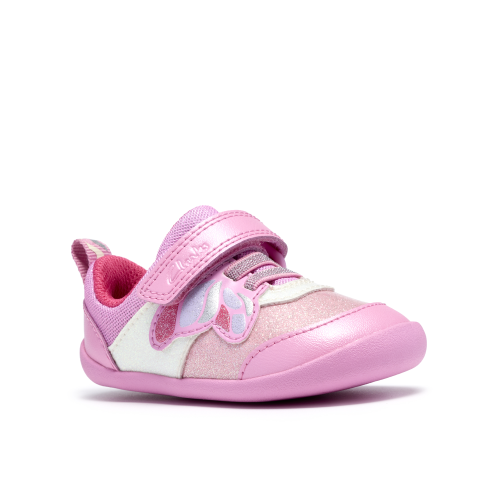 Clarks - Roamer Wing T. - Pink Combi - Shoes