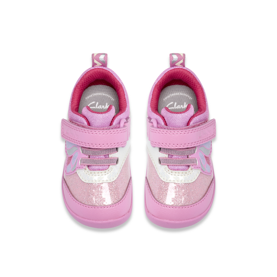 Clarks - Roamer Wing T. - Pink Combi - Shoes