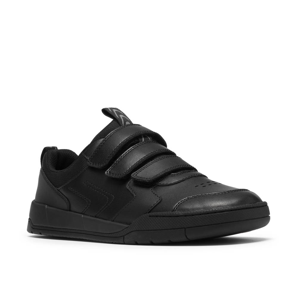 Clarks - Laser Play Y - Black Leather - School Shoes