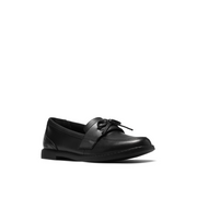 Clarks - Scala Lane Y. - Black Leather - School Shoes