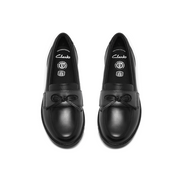 Clarks - Scala Lane Y. - Black Leather - School Shoes
