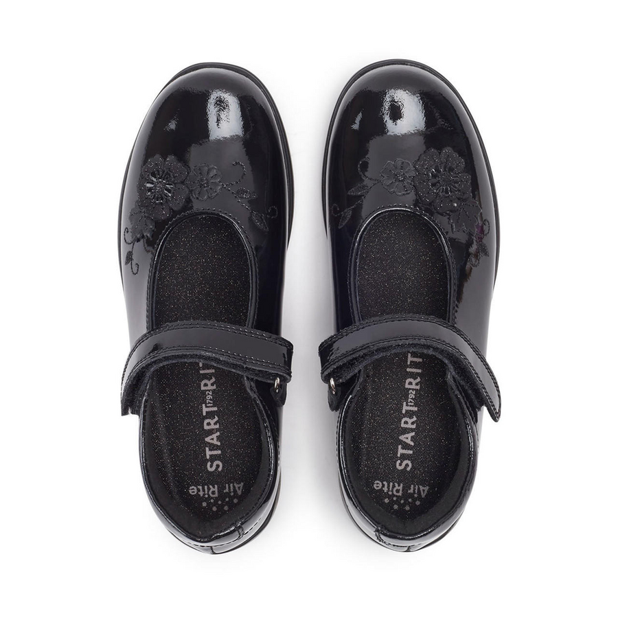 Start Rite - Wish - Black Patent - School Shoes